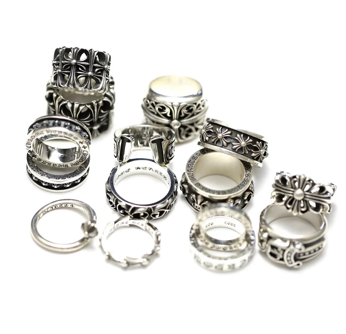 Klo Rings Silver Plated Copper Collection Must-Have Store Item Soul Jewelry