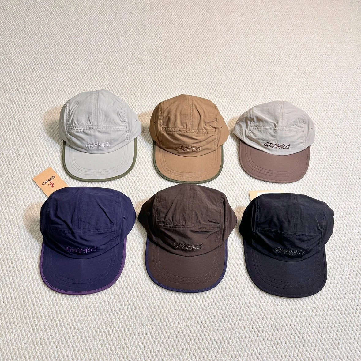 【 Original Good Item 】 Little Wild Outdoor Waterproof Lightweight Nylon Duck Tongue Hat for Men and Women, Adjustable Sunscreen Hat