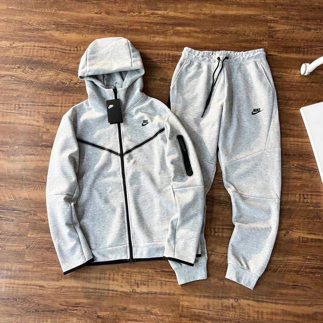 NK Six-Color Set! NIKE Tech Fleece Series Windrunner Jacket & Joggers Suit - Overseas Version, Top Cross-Border Trade Item