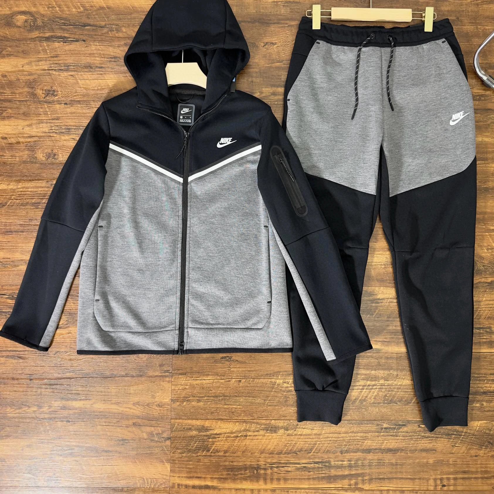 Black & Charcoal Gray