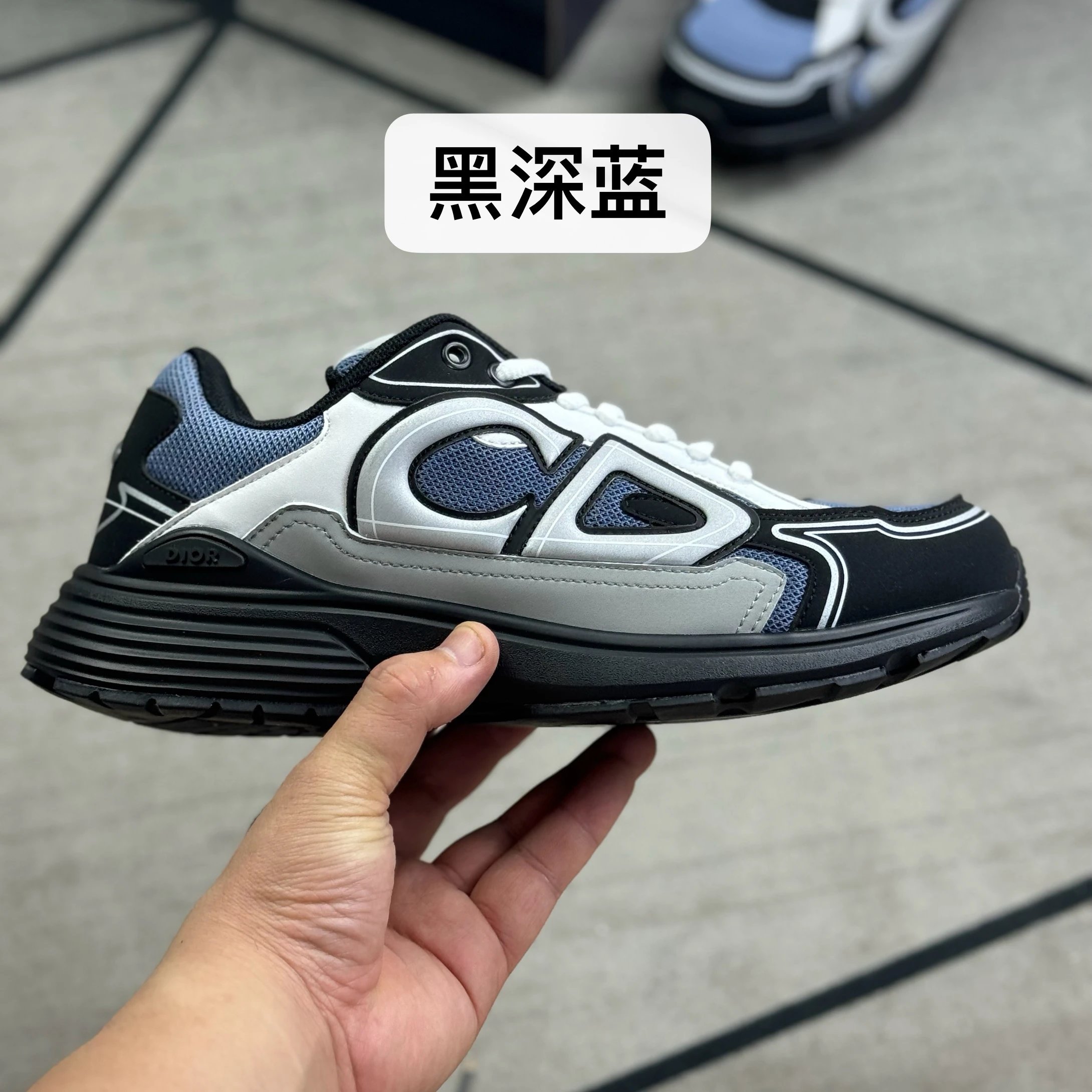 Black/Dark Blue