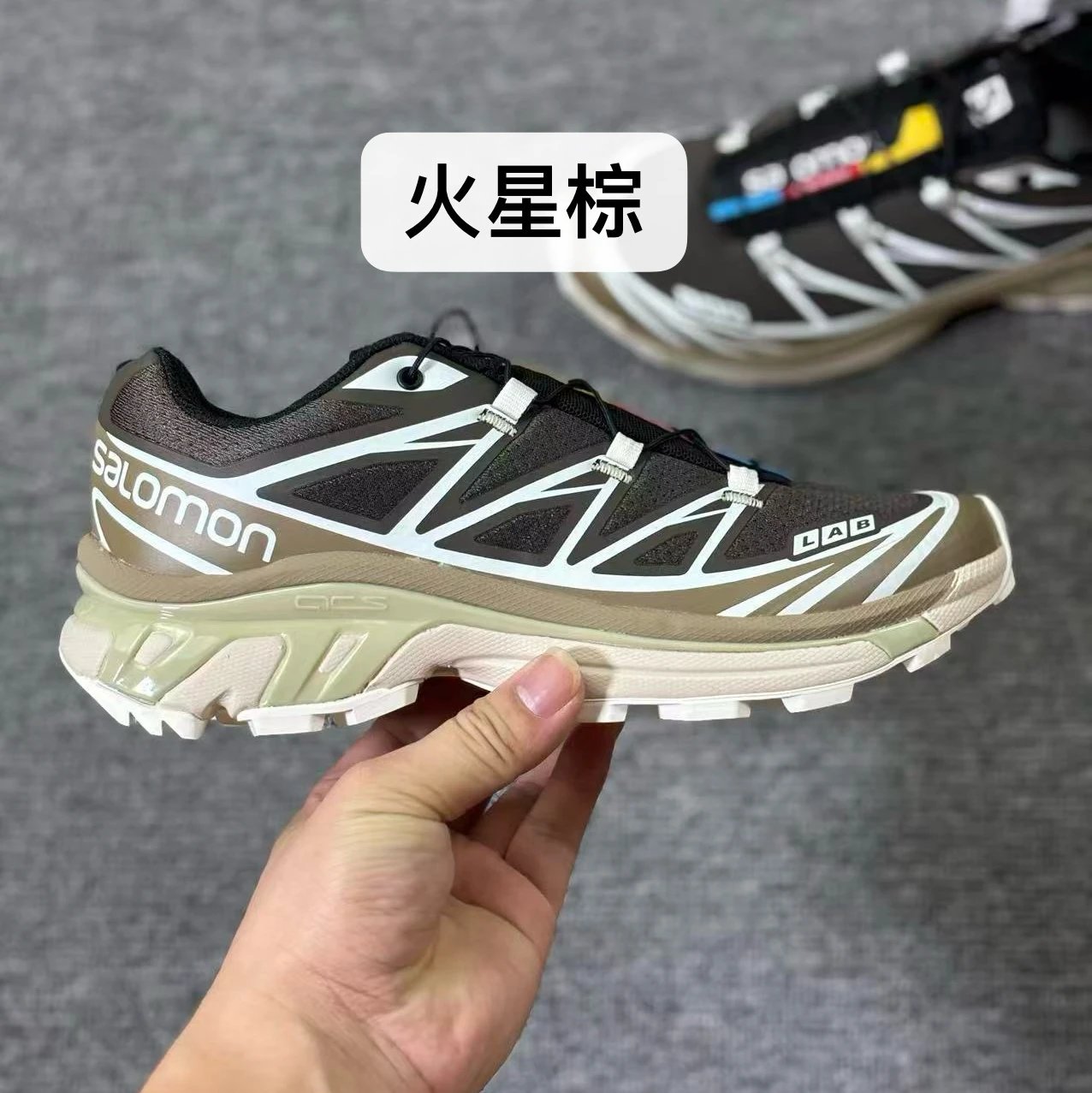 Salomon XA Pro 3D Lab Mars Brown Running Shoes