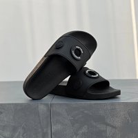 Pure black round buckle (new color)