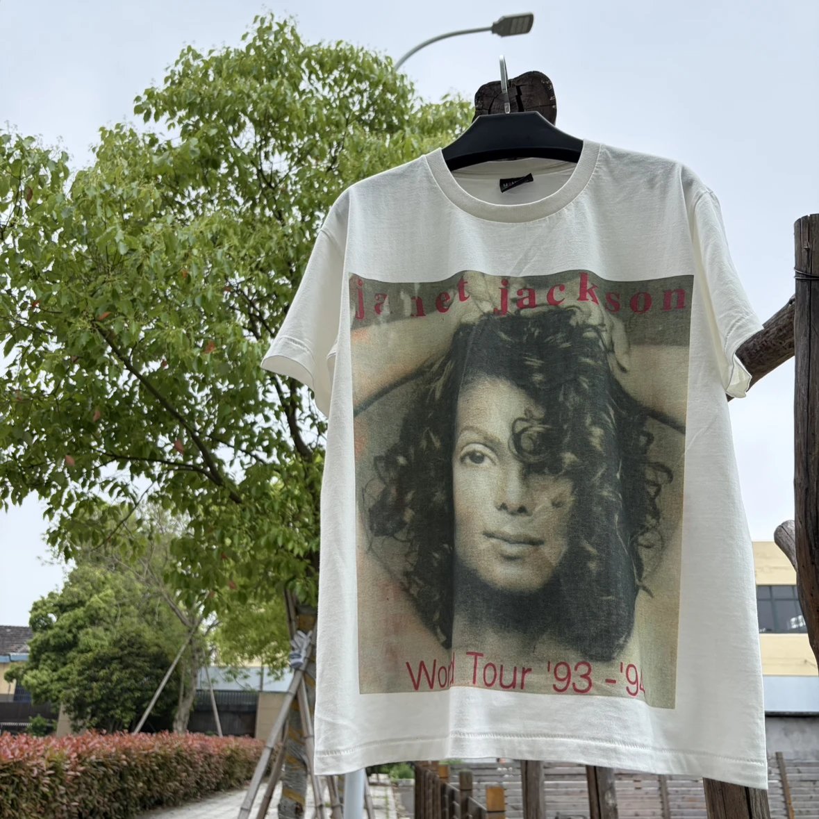 Vintage Jenny Distressed Wash T-Shirt