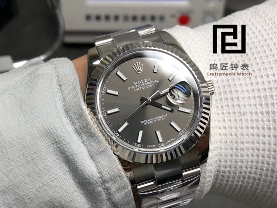 AR Super Masterpiece Datejust Super 904L Log-type 41 Series "126334" Watch 41mm Case Diameter, Equipped with Seagull 2824 Movement Waterproof 100m