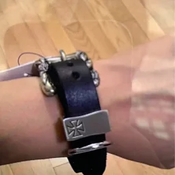 thumbnail for Autonomous erd belt Enfants riches deprimes erd melancholy rich second generation burgundy rivet belt Heavy work details full of genuine leather