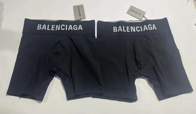 Balenciaga Underwear Logo Waistband Boxer Briefs product detail image 2