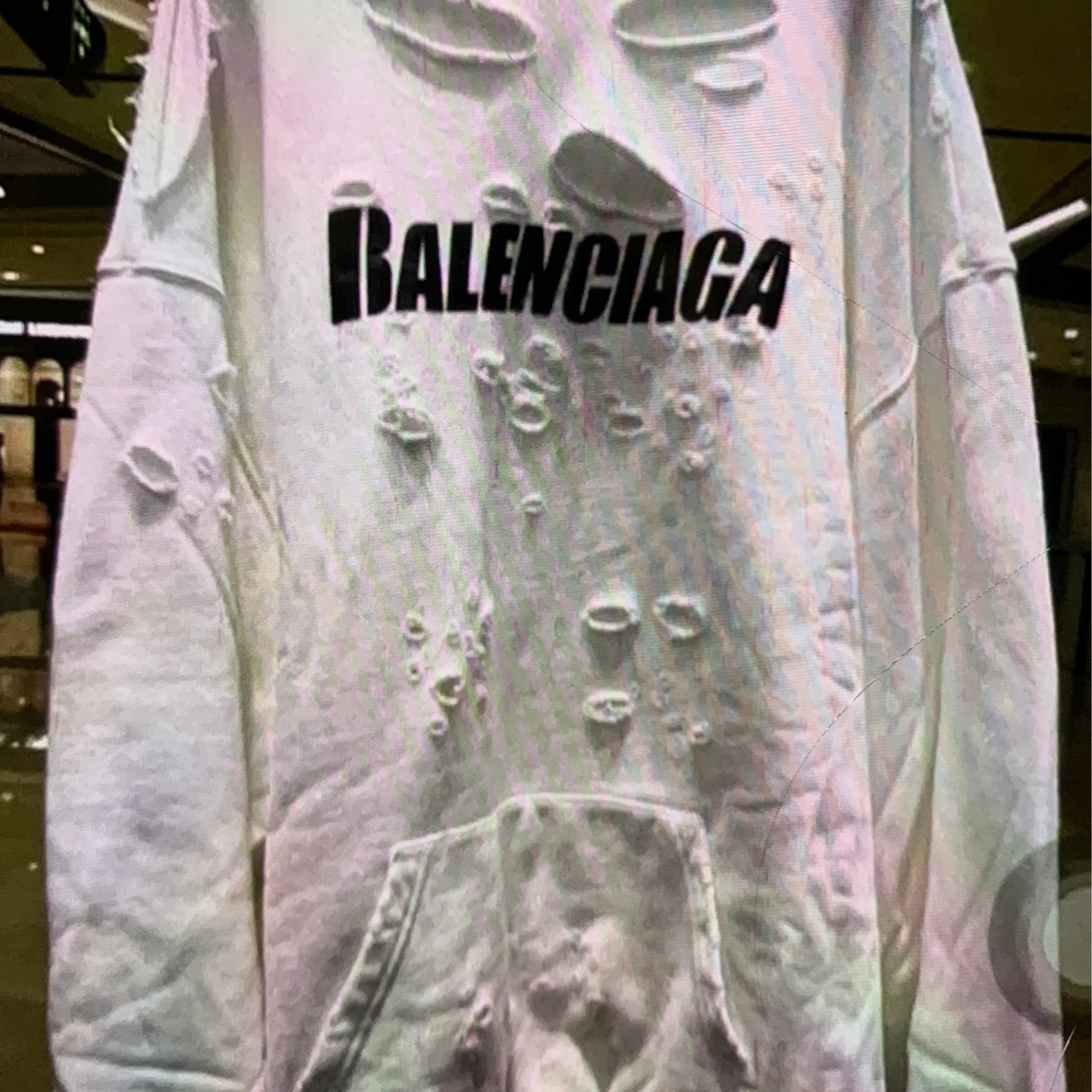 Balenciaga FW21 Wormhole Hoodie photo 5