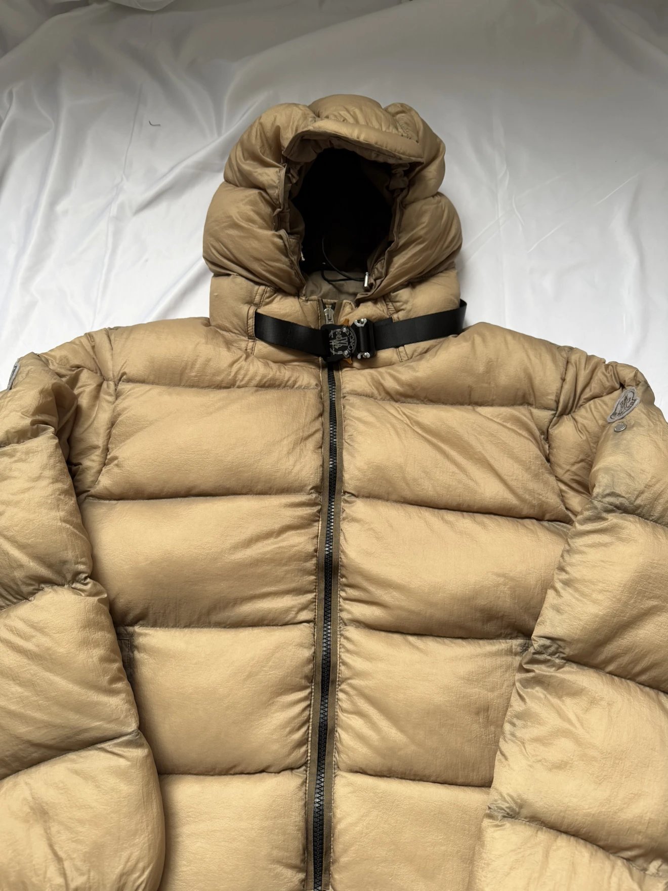 ALYX Down Jacket 2021FW Beige photo 8