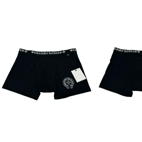 Chrome Hearts Boxer Briefs Black Underwear - 1