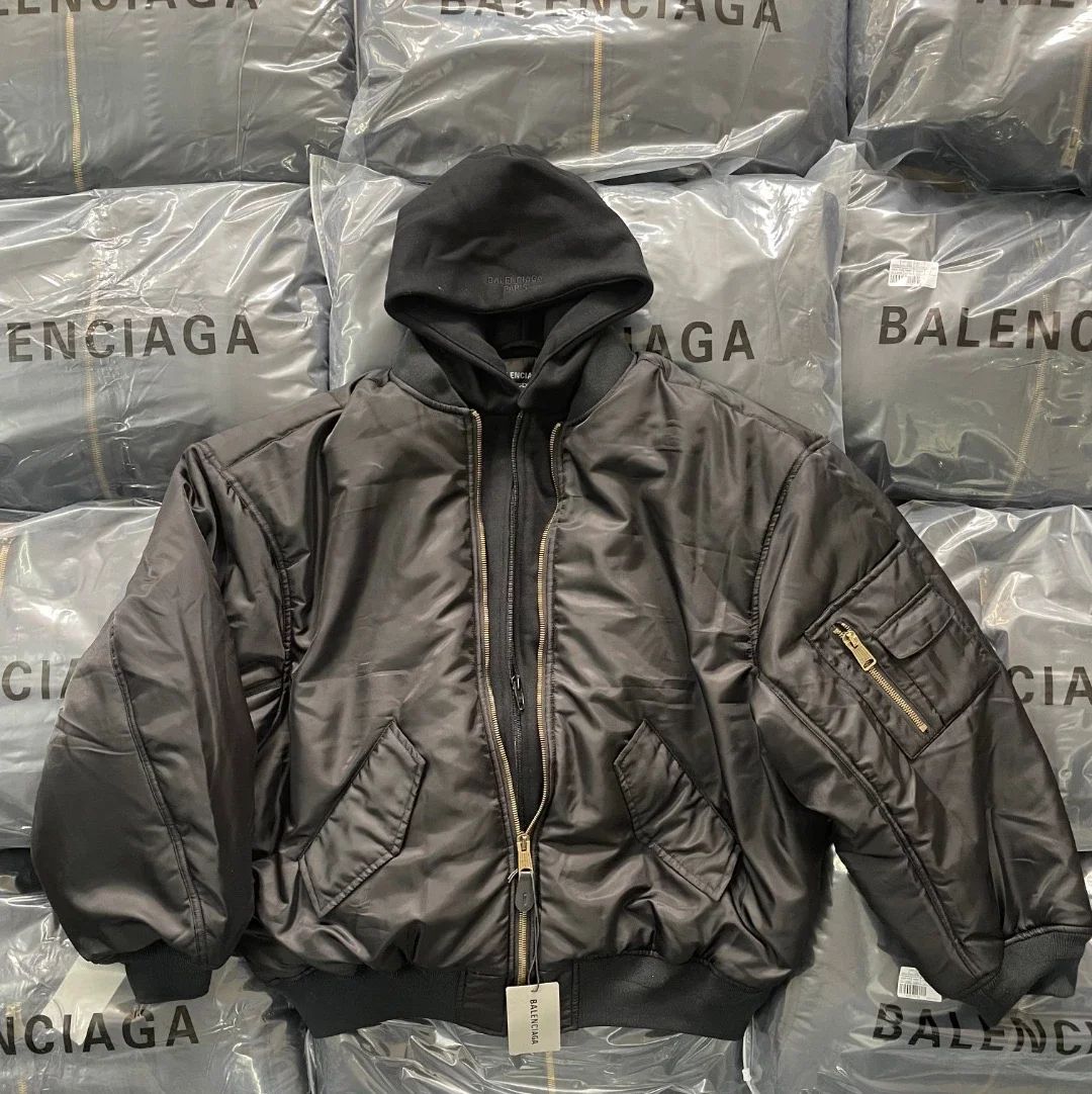 Balenciaga All In Bomber Hooded