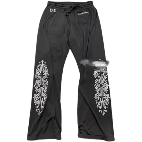 Chrome Hearts Mesh Sweatpants Black - 1