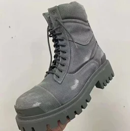 thumbnail for Autonomous boots 2022fw distressed**platform boots army green boots distressed boots Strike the most ruthless and ruthless group purchase price! There is a discount for the second pair