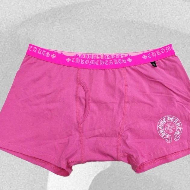 Chrome Hearts Underwear Cross Motif Boxer Briefs — Pink, single piece