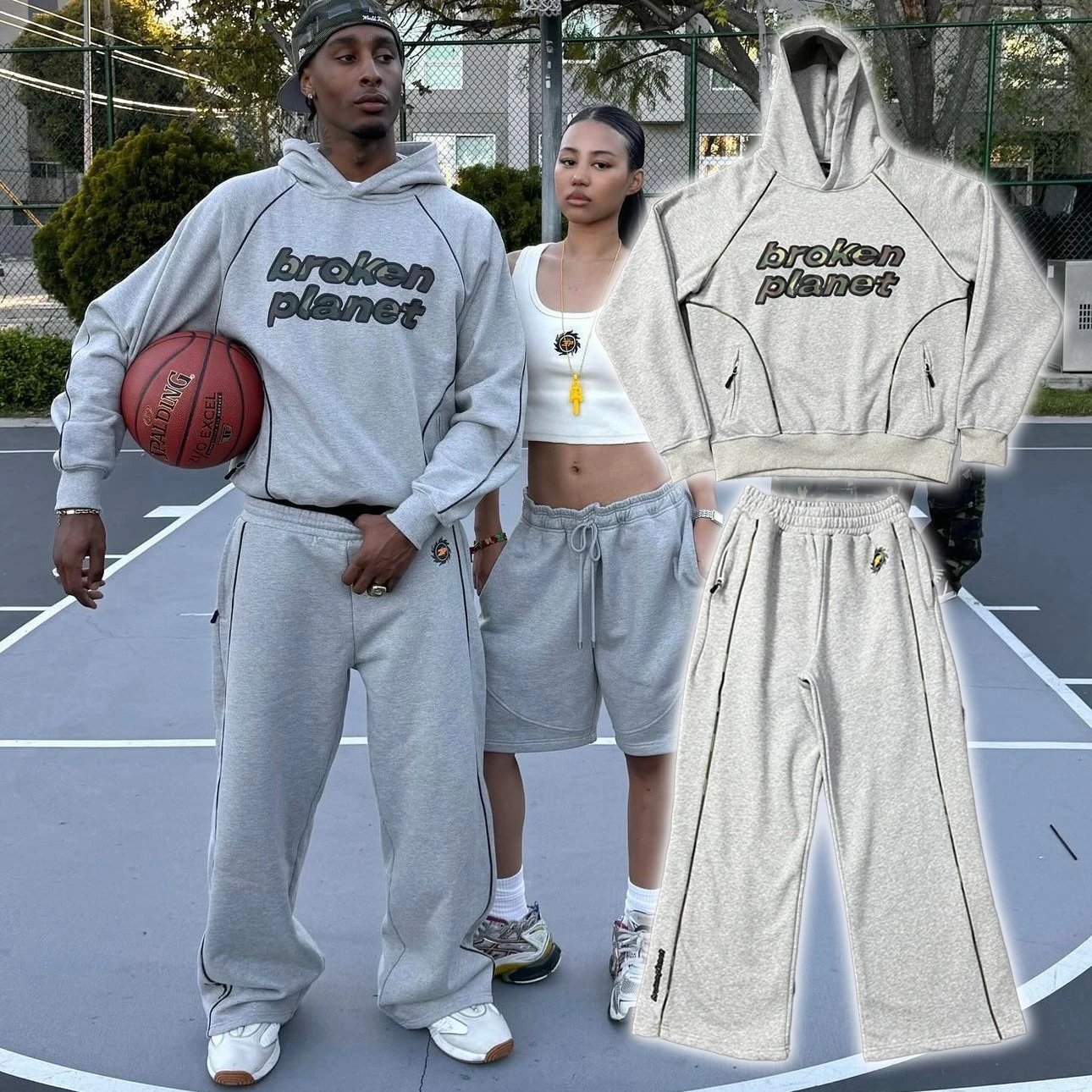 Broken Planet Hoodie/Pants Set