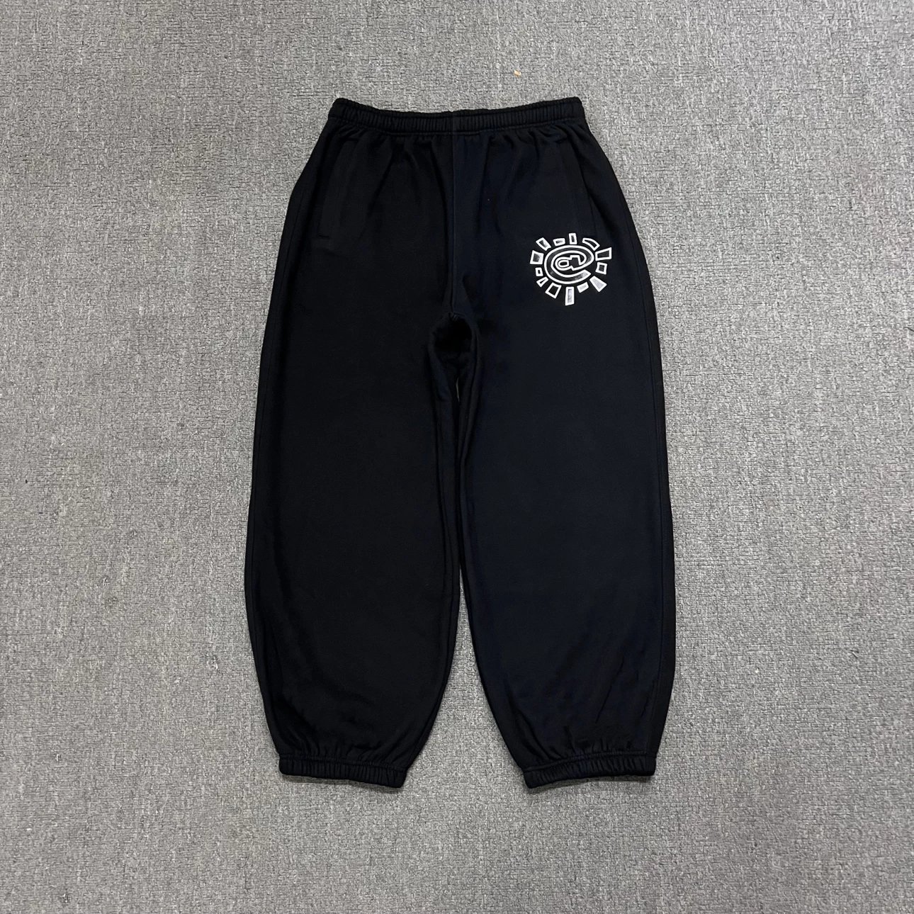Stussy Black Hoodie with White Logo - Men's Streetwear Sweatshirt