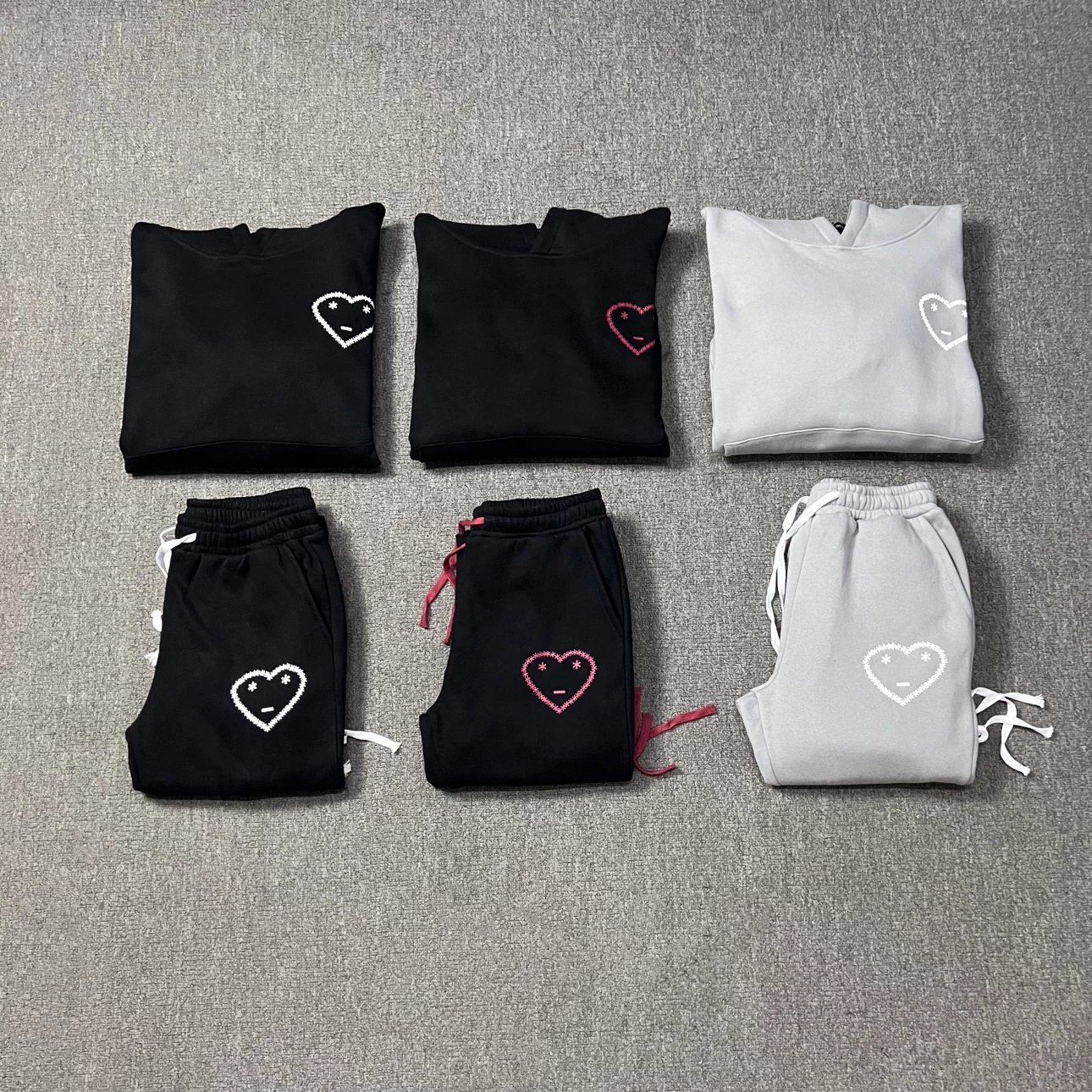 Love Heart Style Jogger Set