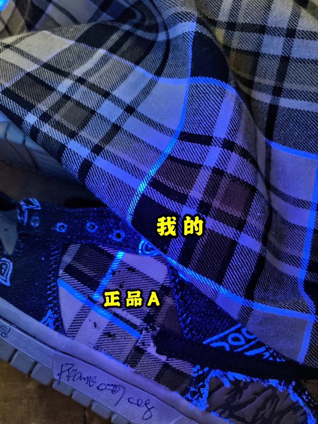 H12纯原系列 TS 腰果花 Travis Scott Dunk 3