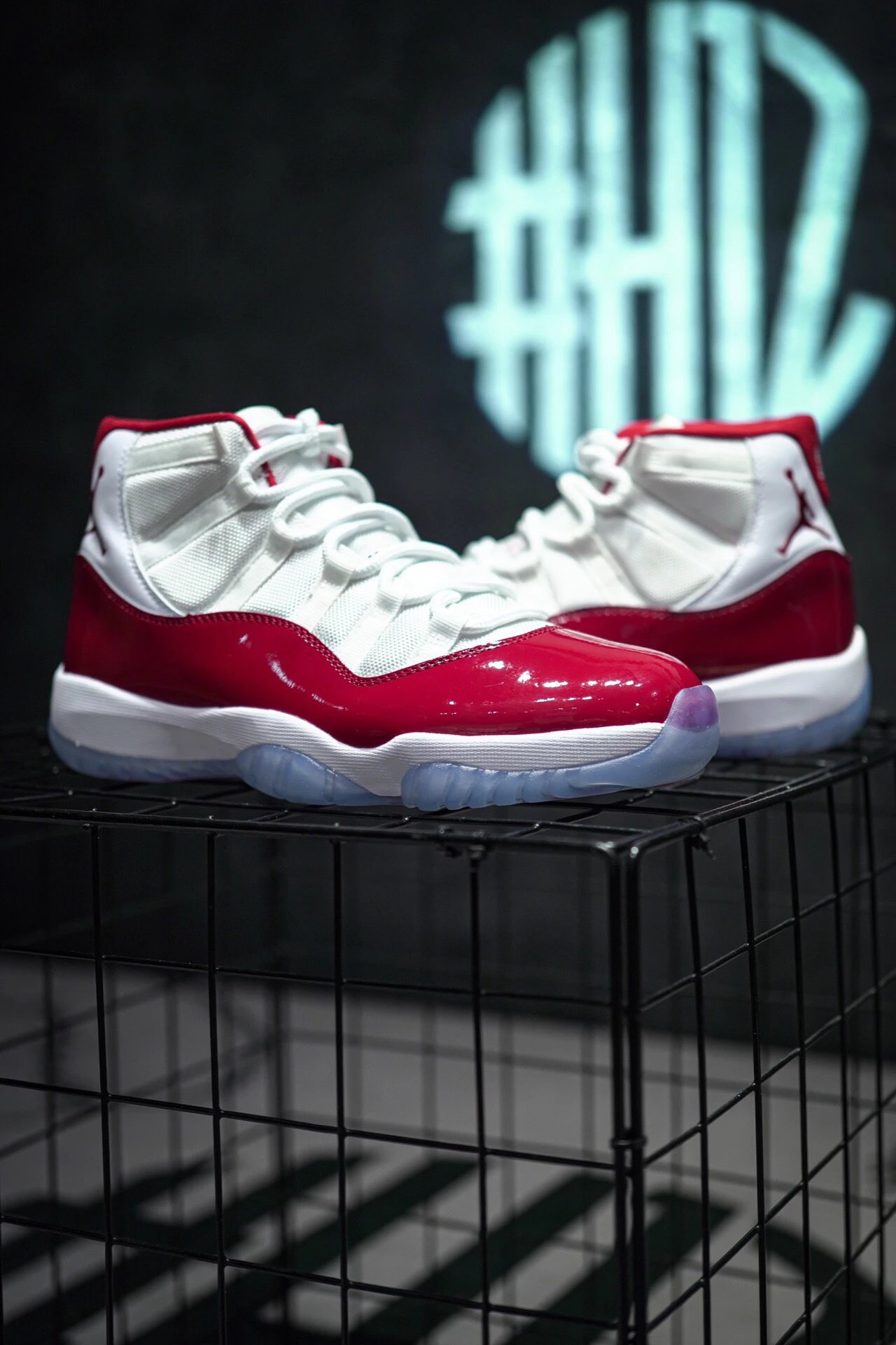 【大厂出品 Air Jordan 11 "Cherry" 白红】AJ11 高帮运动鞋