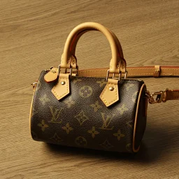 thumbnail for L luxury NANO SPEEDY new color-changing leather crossbody bag