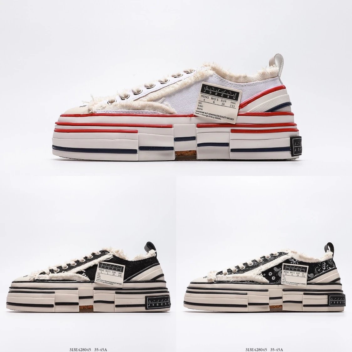 VESSEL G.O.P. Low Paisley Canvas Shoe