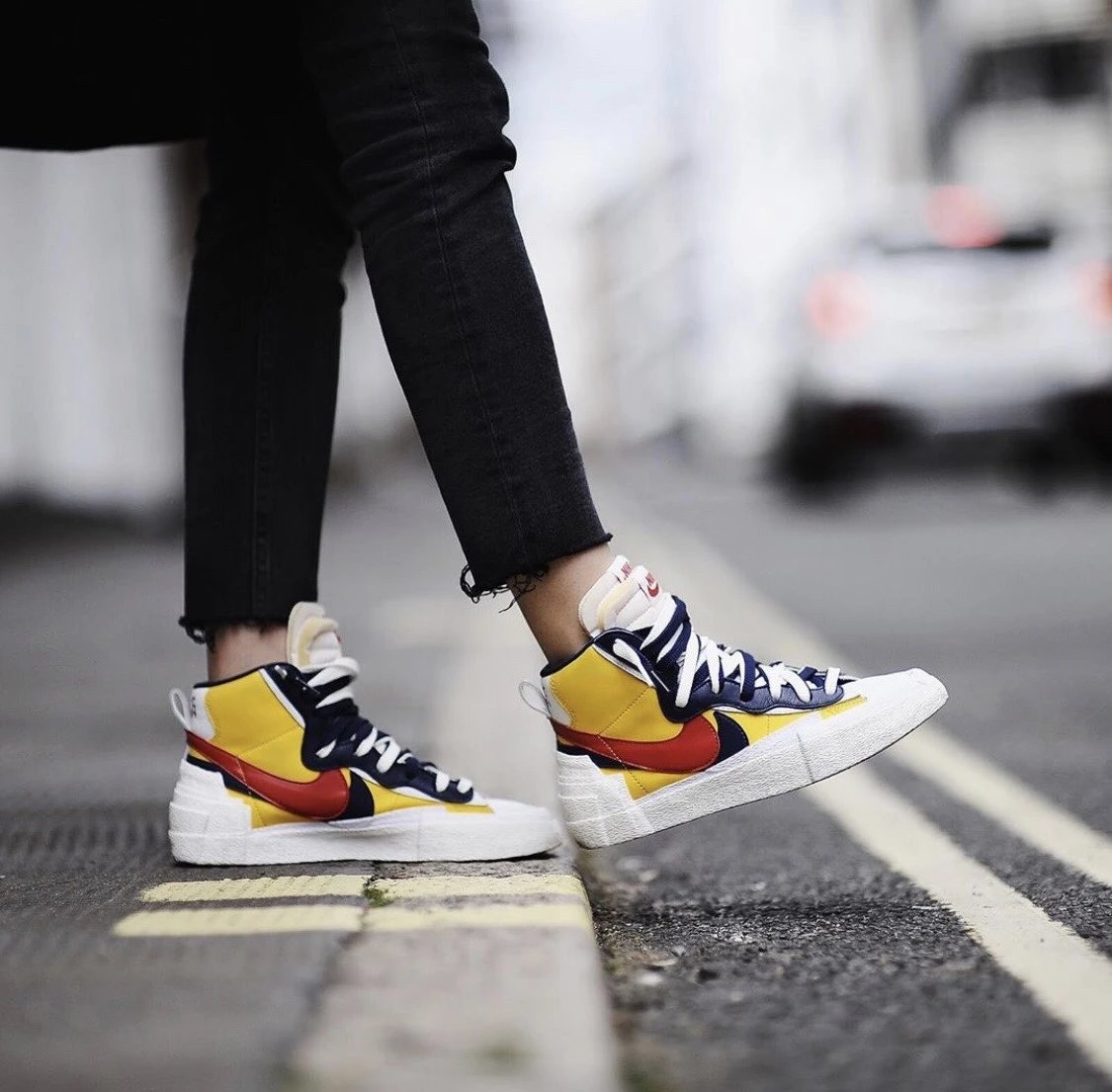 Sacai x Nike Blazer Dunk
