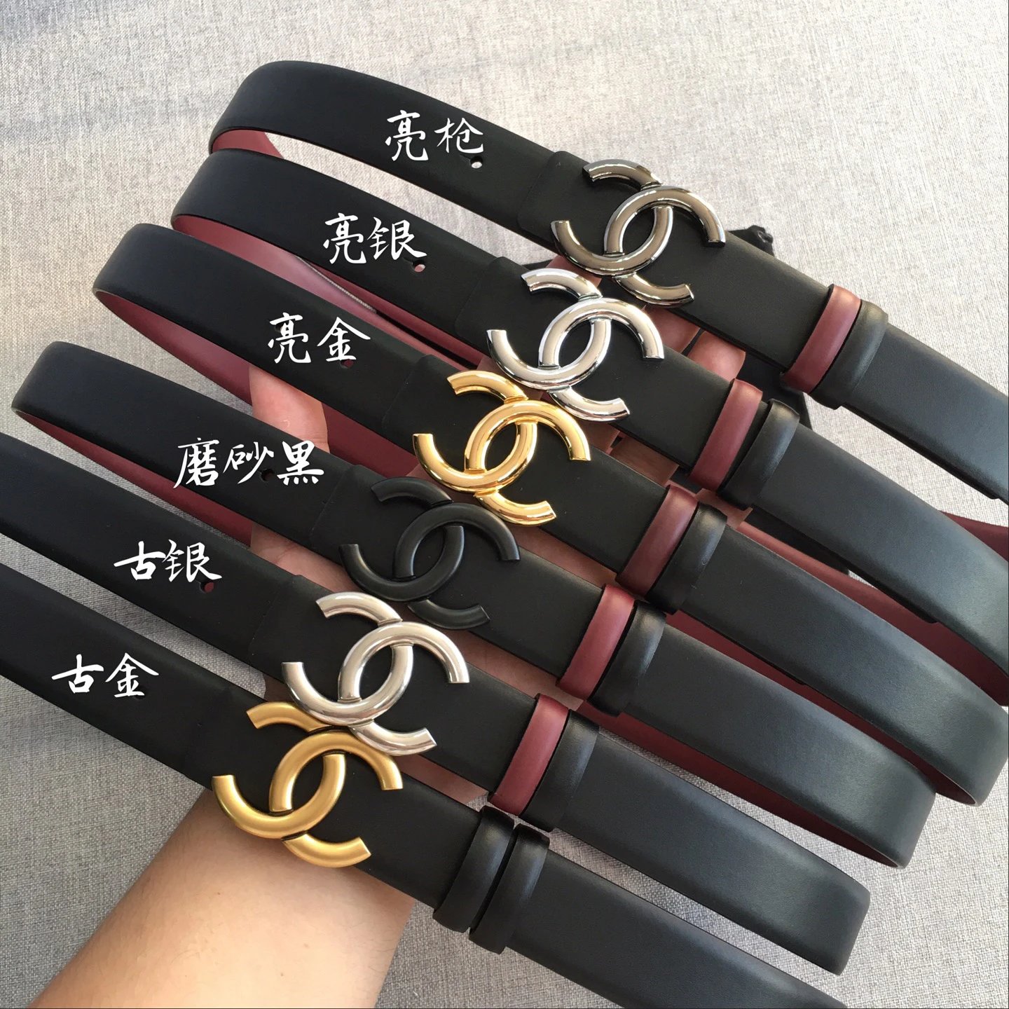 Calf Leather Women's Belt