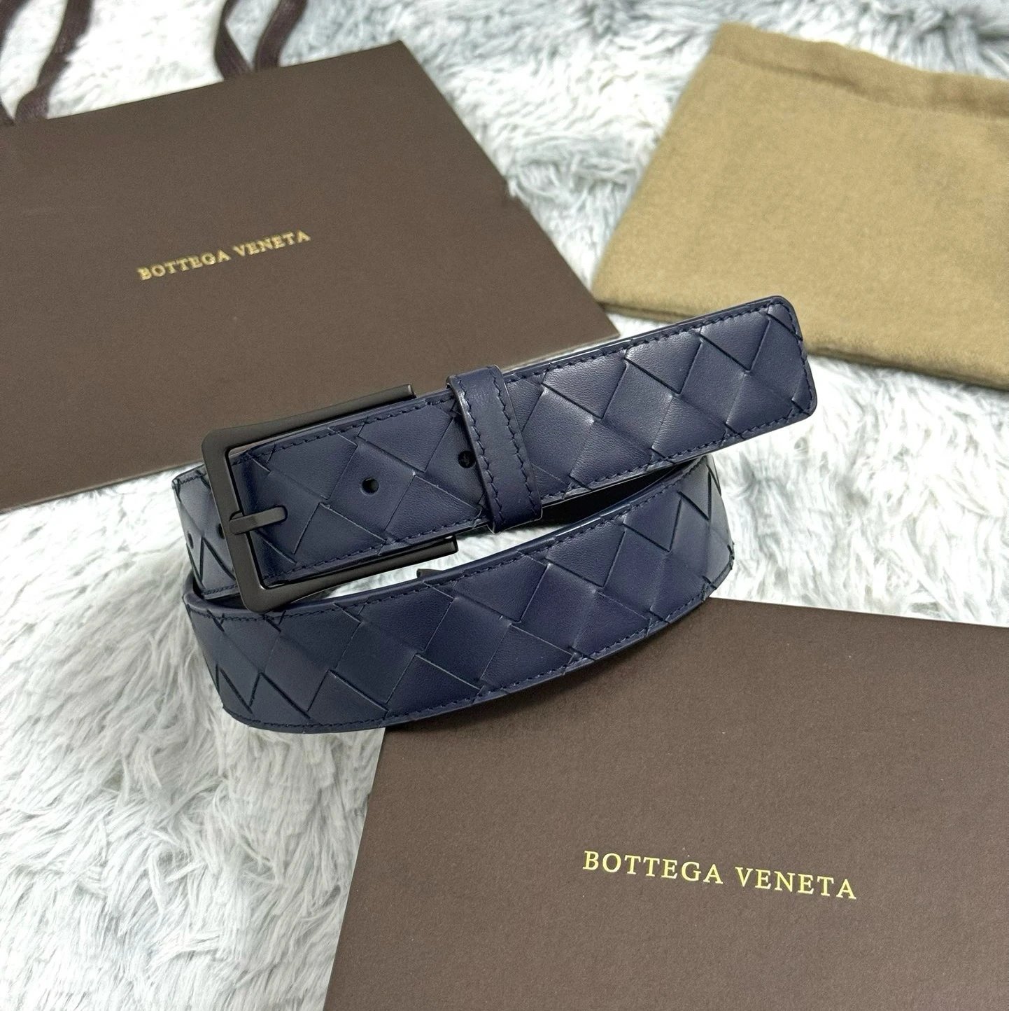 Blue gun buckle