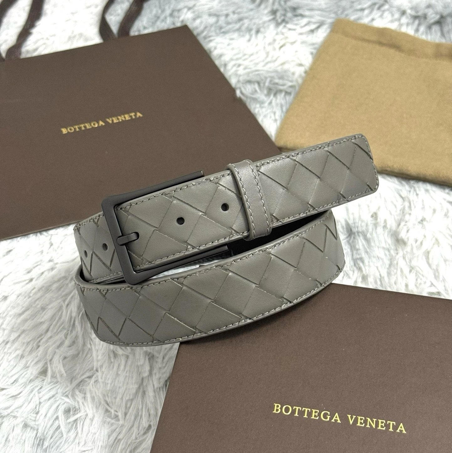 Grey gun buckle