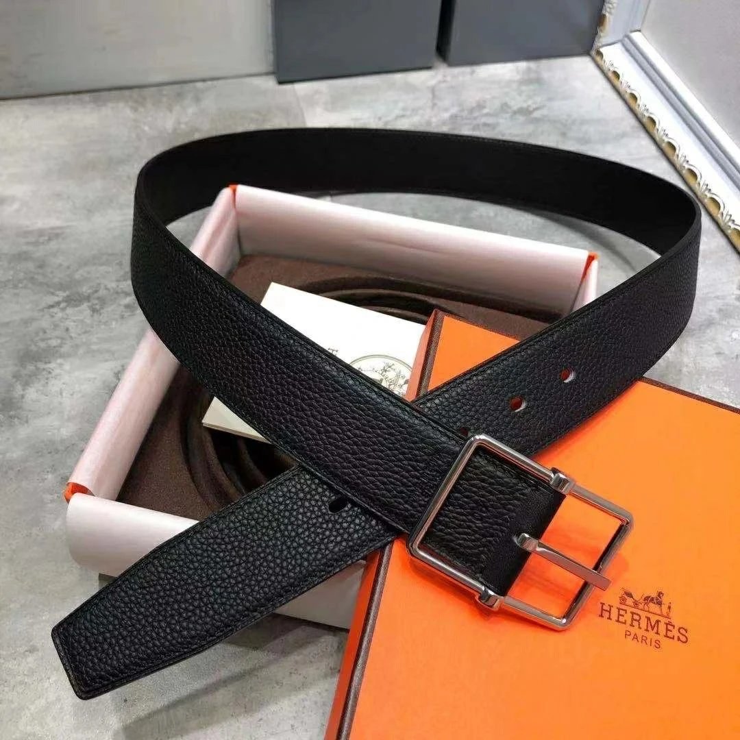 Black Silver Buckle