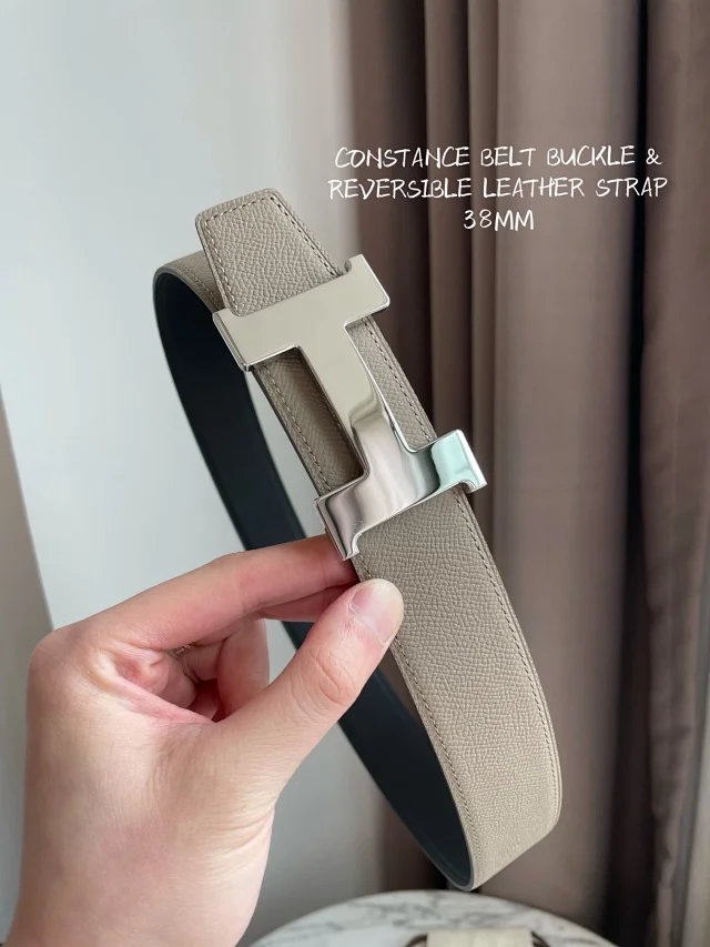 Hermès Belts Constance Reversible Leather Belt, 38 mm product detail image 23