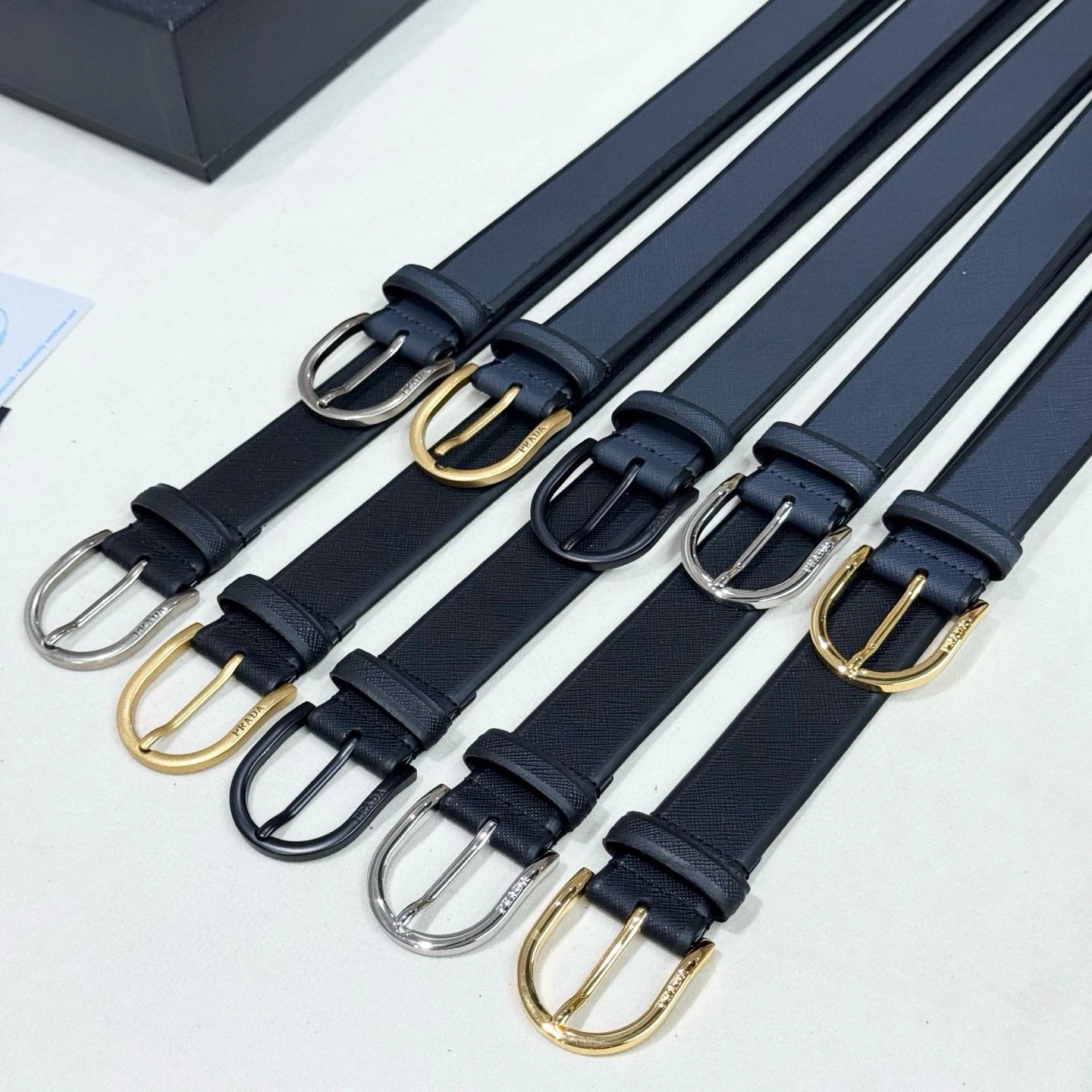 Prada Men's Leather Belt