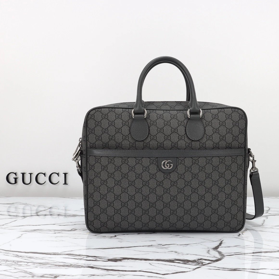 G Leather Printed Crossbody Handbag