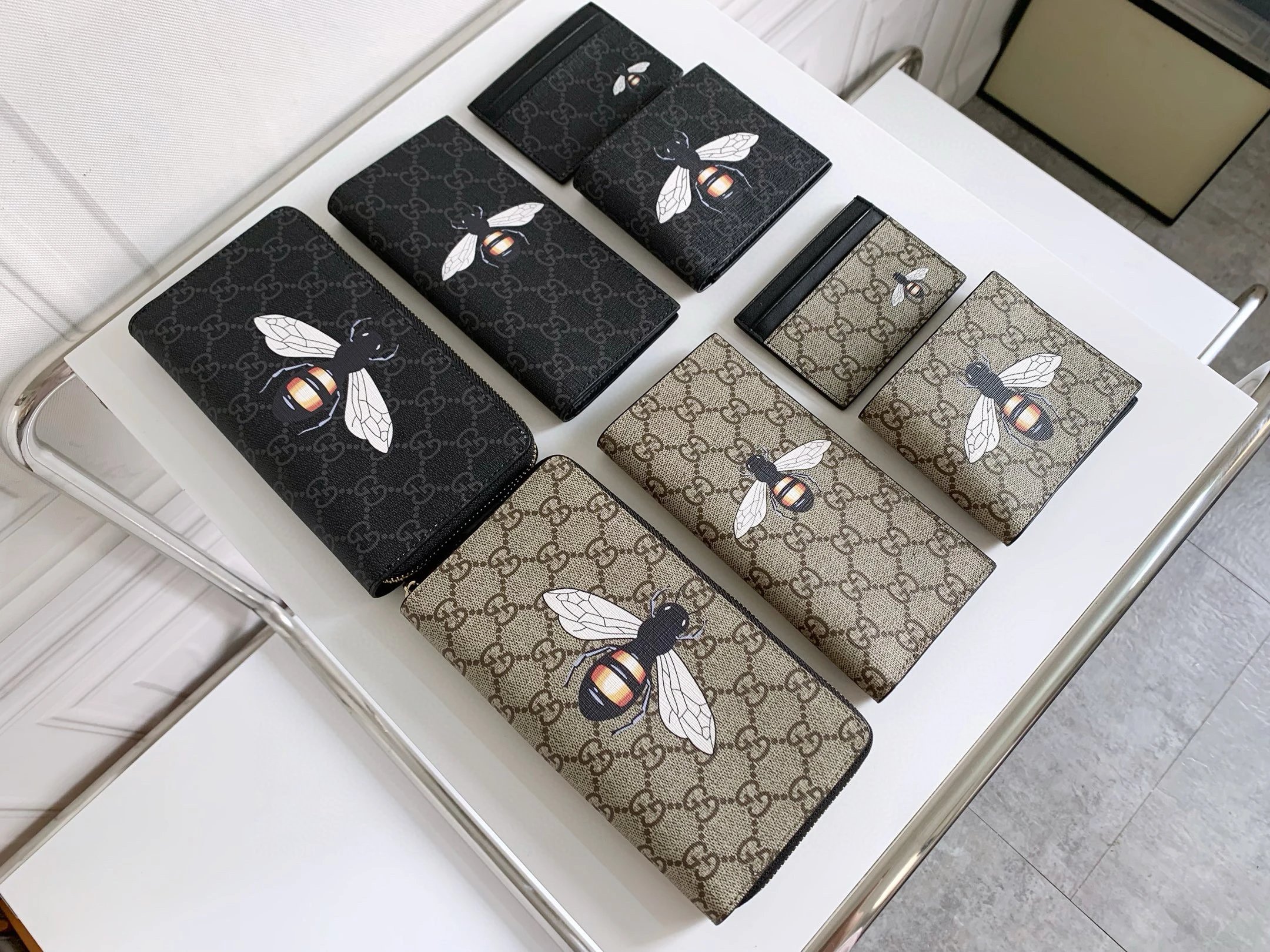 Gucci Men's Leather Long Wallet