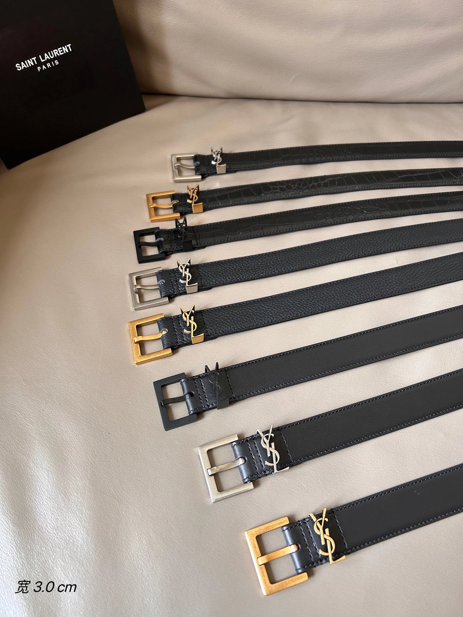 YSL Leather Belt - Unisex