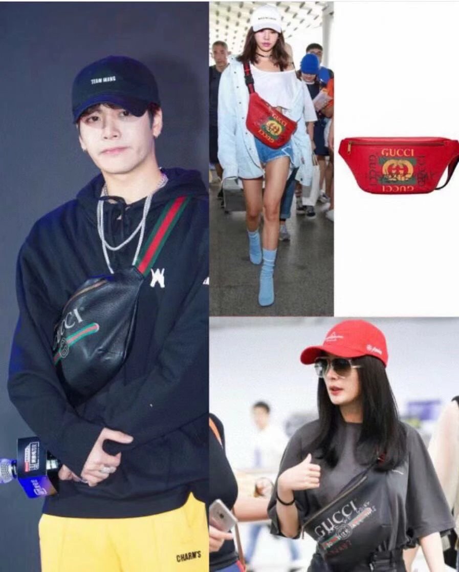 Unisex Leather Waist Bag