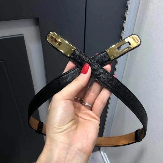 Black gold buckle