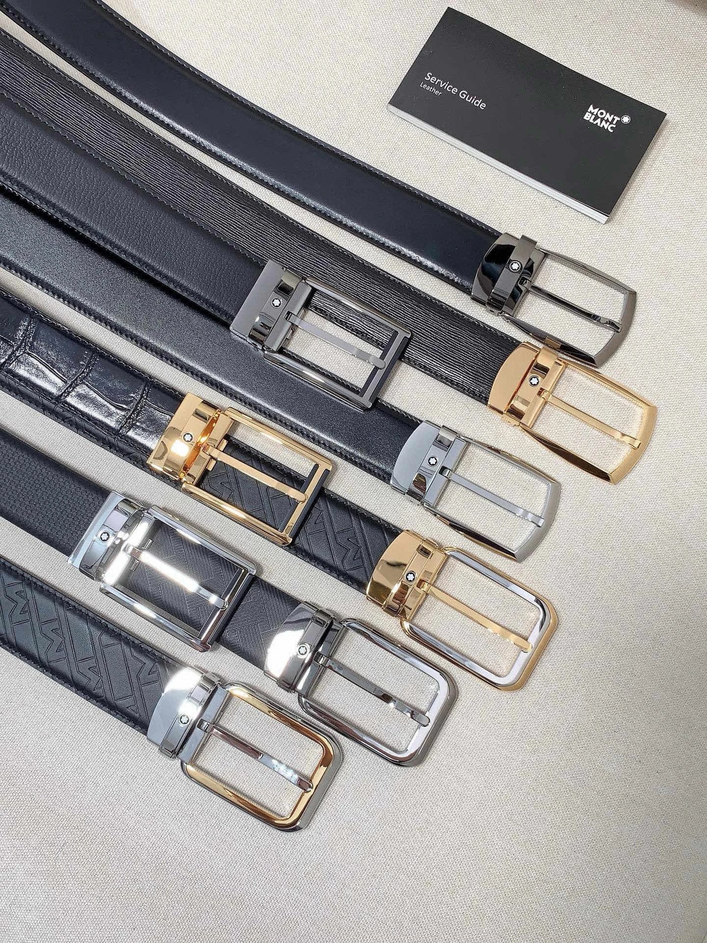 Montblanc Men's Leather Belt