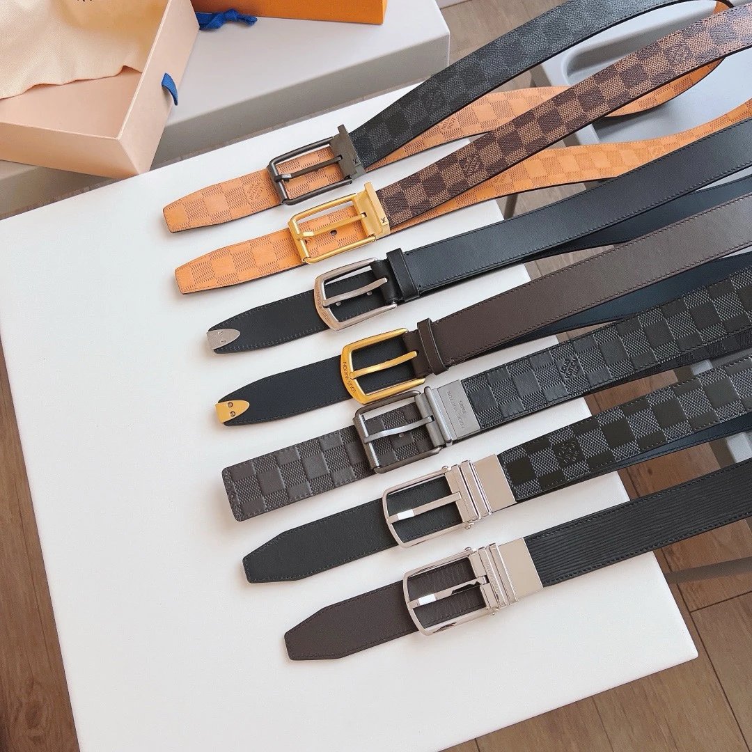 Leather Business Belt