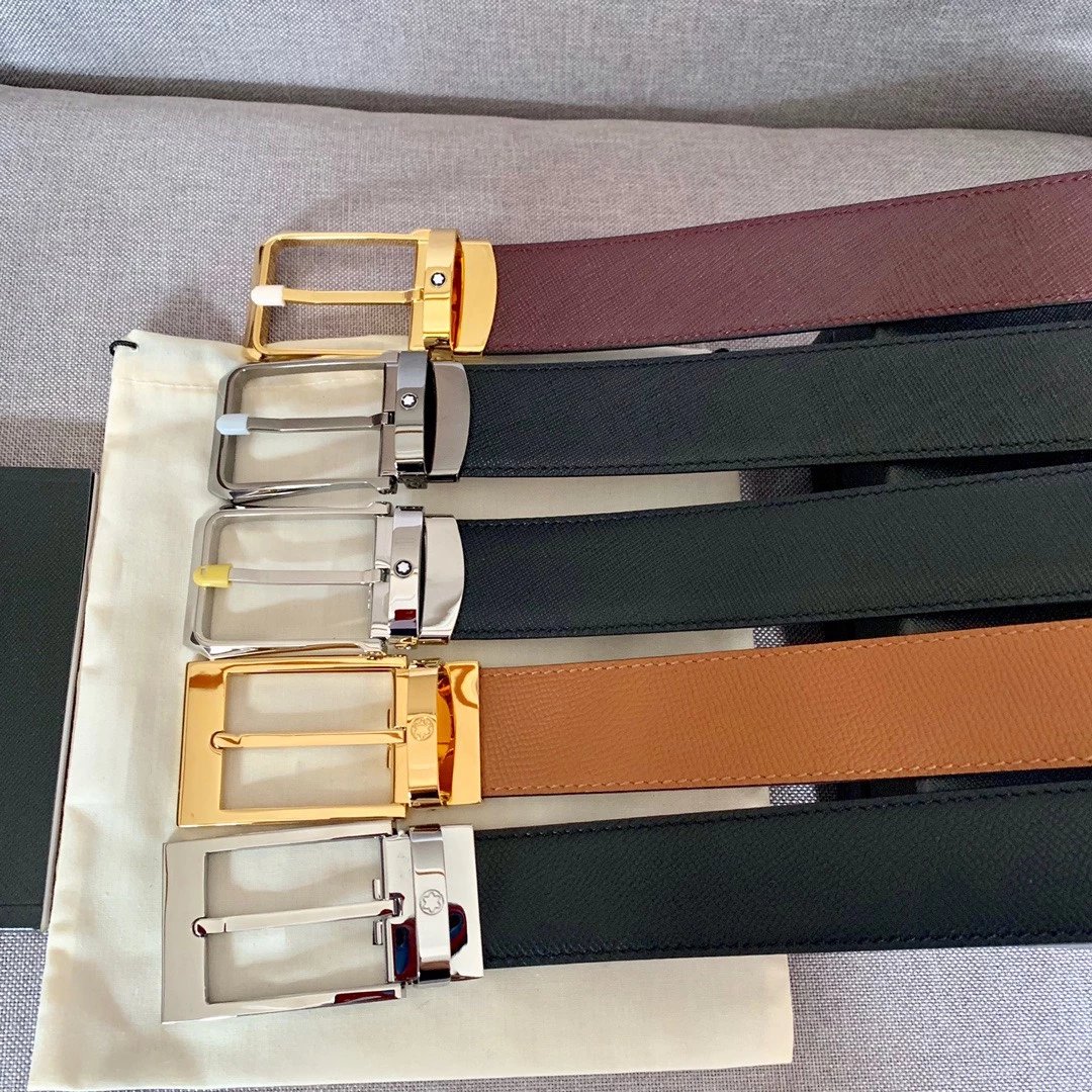 Montblanc Men's Leather Belt