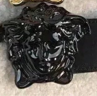 black with black buckle