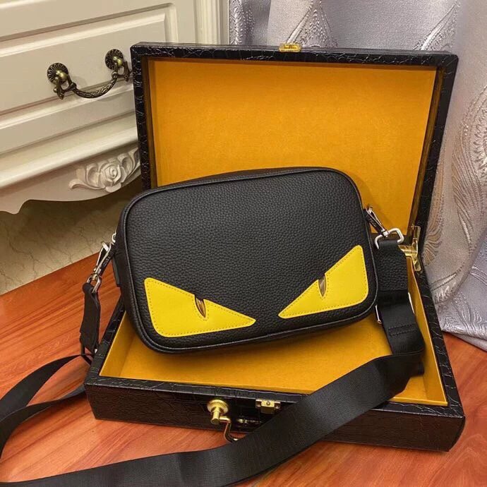 Men's Genuine Leather Crossbody Bag
