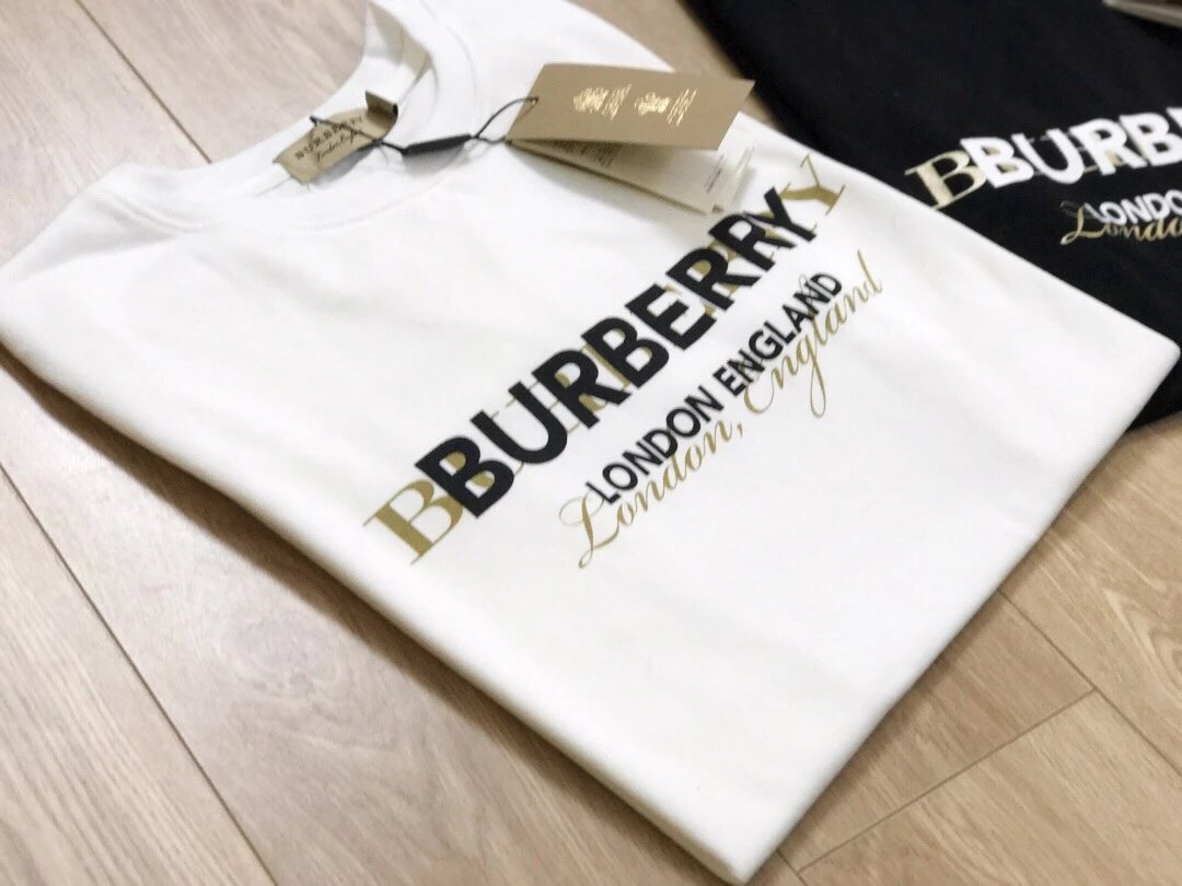Burberry London England Logo T-Shirt White - 17