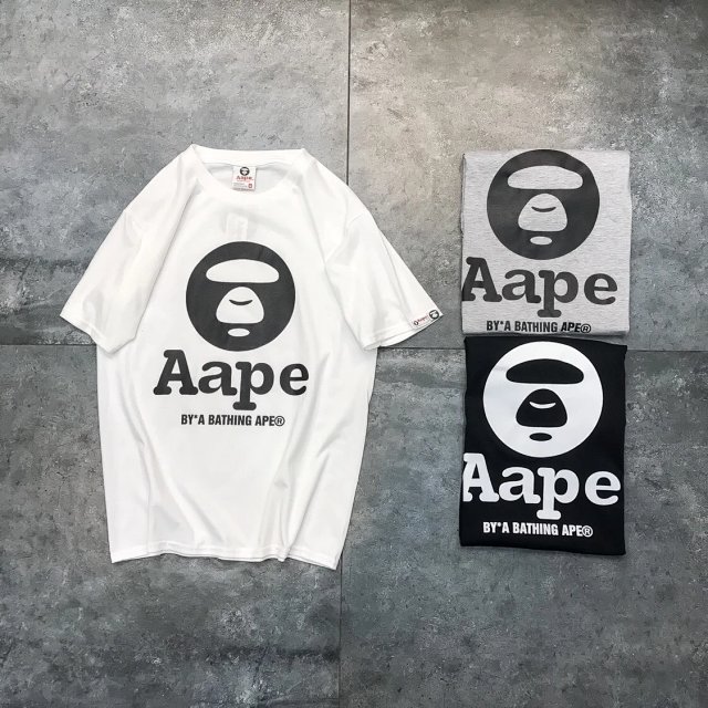 BAPE Ape Head Camo Black Cotton Streetwear T-Shirt