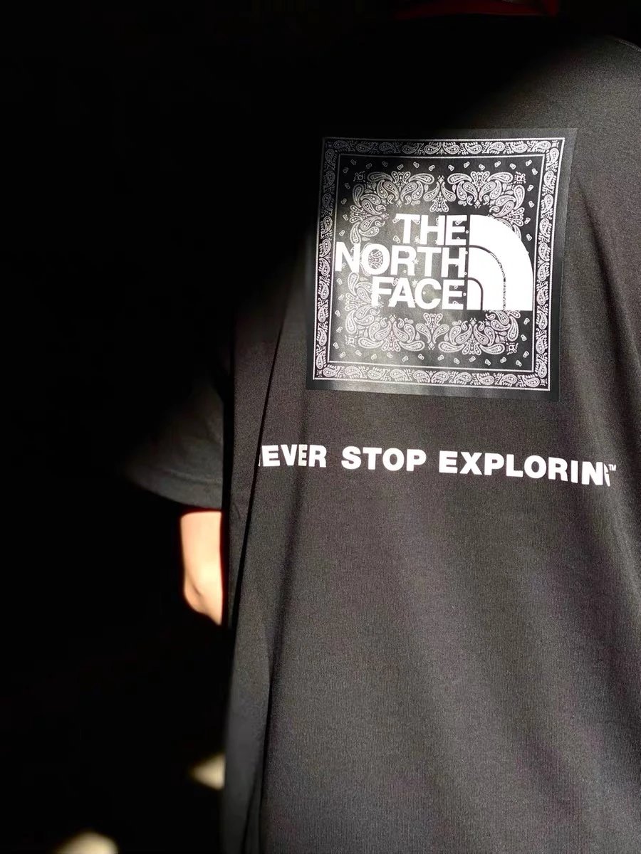 Item Thumbnail for Welfare, overseas purchasing TheNorthFace North Face commemorative new T-shirt has a classic small logo on the front and all the L used since the founding of North Face is printed on the back.