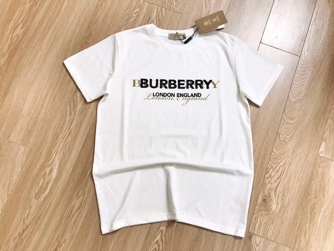 Burberry London England Logo T-Shirt White - 16