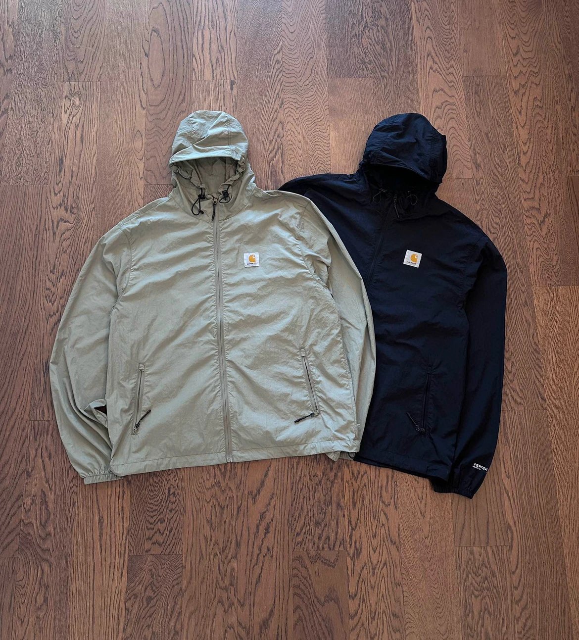 Carhartt WIP Solid Lightweight Hooded Windbreaker Jacket