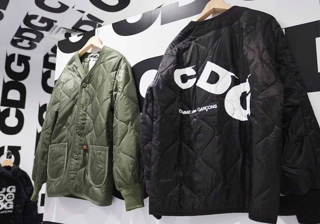 Comme des Garcons x ALPHA INDUSTRIES LINER JACKET Alpha Quilted Coat