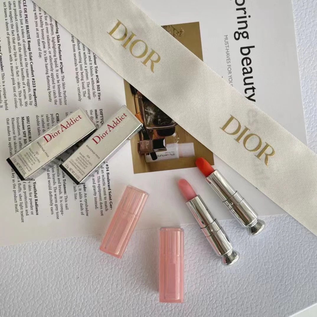 D's Color-Changing Lip Balm Sample Lipstick, Rare Find, Perfect Packaging/Tube/Bullet, Very Elegant
