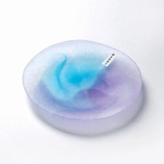 【Lao Zhao】Japanese Genuine Import Mizuno Glass Handmade Candy-colored Monet Impression Plate - Handmade Snack Tray New Year Dessert Dish Glass Tableware in Original Packaging